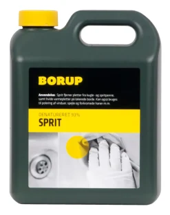 Borup Øvrige Kemikalier*sprit denatureret 93 % 2,5 liter