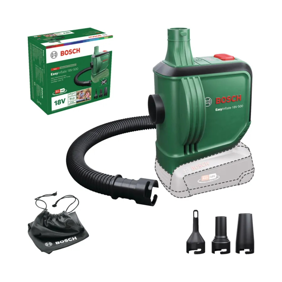 Bosch Luftmadrasser & Pumper*EasyInflate 18V-500 luftpumpe