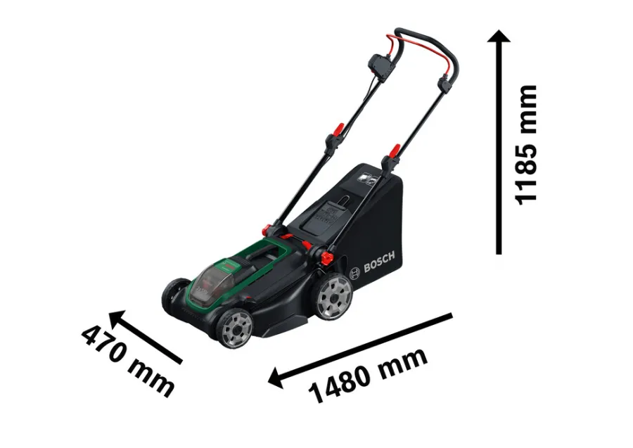 Bosch Plæneklippere*Rotak 18V-43 akku plæneklipper