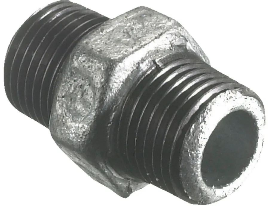Galvaniserede*Brystnippel galvaniseret 3/4"