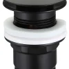 Reservedele Til Håndvaske*Bundventil pop-up 1 1/4" Ø66 mm sort