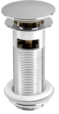 Reservedele Til Håndvaske*Bundventil Push pop-up 1 1/4" krom