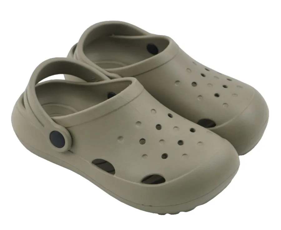 Træsko & Fodtøj*Clogs børn str. 31/32 Khaki