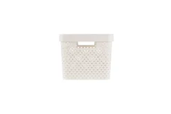 Curver Opbevaringskasser*Pure opbevaringskurv 17 liter Hvid