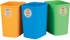 Curver Skraldespande|Affaldssortering*spande til affaldssortering 3-pk.