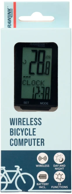 Rawlink Cykeltilbehør*Cykelcomputer trådløs -