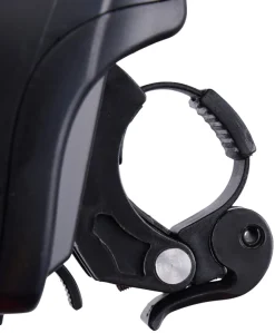BikeZone® Cykellygter*Cykellygtesæt med 5 LED - Sort med gummi-coating