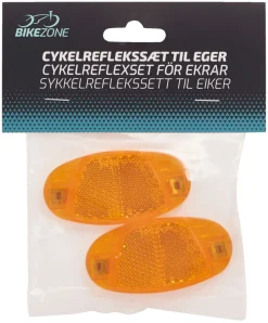 BikeZone® Cykeltilbehør*Cykelreflekser til eger -