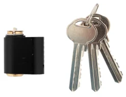 HOME it Dørhåndtag & Nøglecylindre*Cylinder oval 7-stift matsort