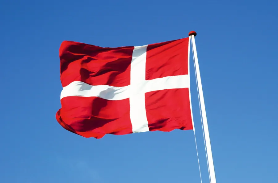 Gamle Danmark Flag & Flagstænger*Dannebrogsflag 170 x 225 cm