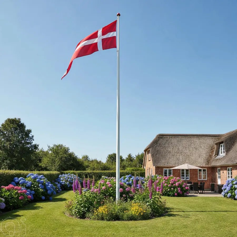 Gamle Danmark Flag & Flagstænger*Dannebrogstander 50 x 300 cm