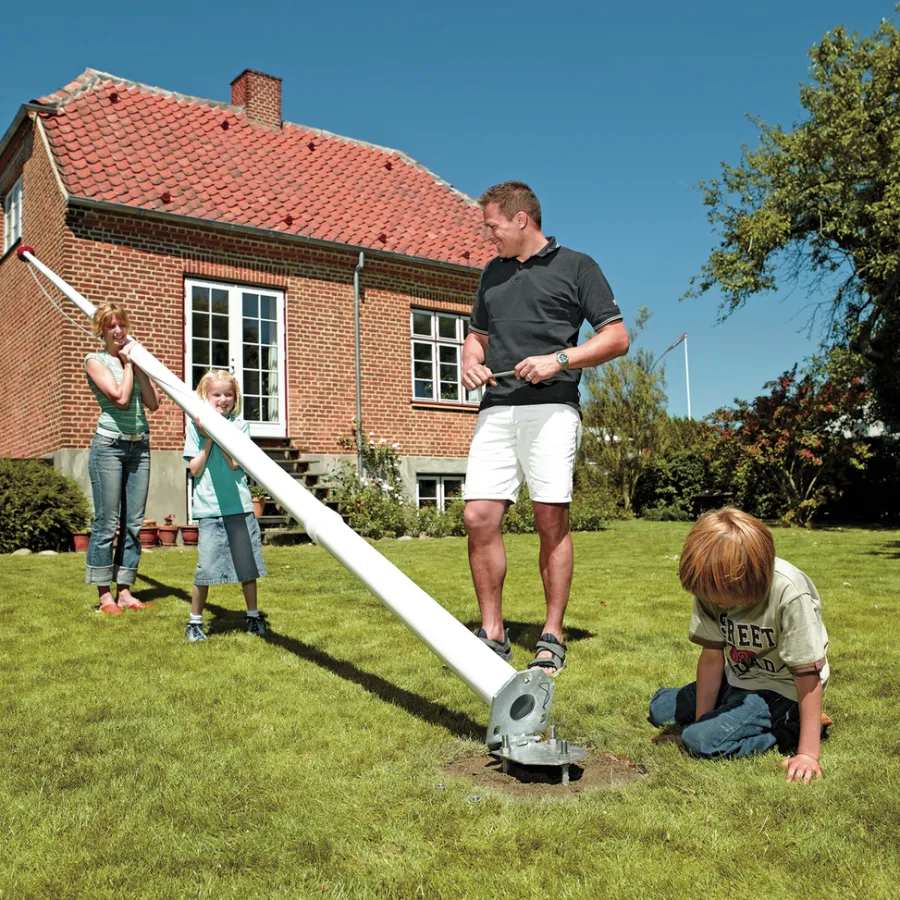 Dano Mast Flag & Flagstænger*flagstang 8 meter m/vippebeslag