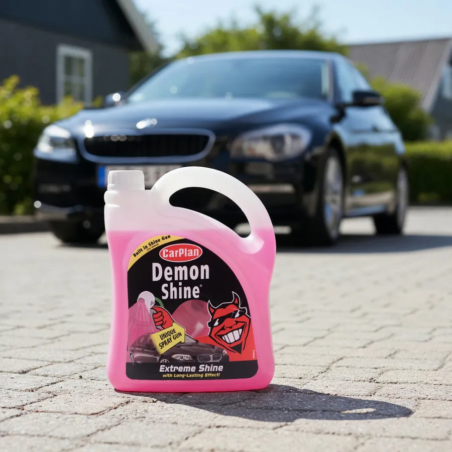 Demon Rengøring & Pudsemidler*Shine autovoks med spraypistol 2 liter