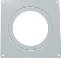 Ventilation*Dækplade Ø104/127 17,5 x 17,5 cm