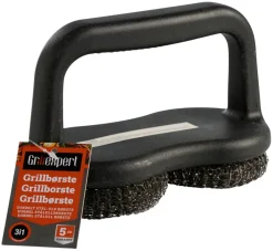Grillexpert® Grilltilbehør*Dobbelt ståluld grillbørste -