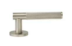 Homefixer Dørhåndtag & Nøglecylindre*Dørgreb 13,5 cm mat satin nikkel -