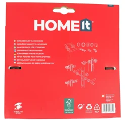 HOME it Dørhåndtag & Nøglecylindre*Dørgrebssæt til hoveddør/yderdør rustfrit stål