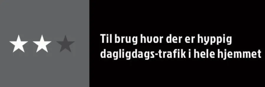 Dørmåtter*Dørmåtte grå/sort 45 x 75 cm
