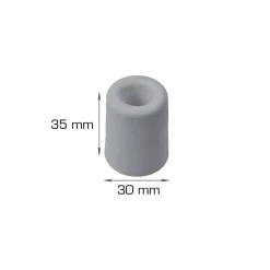 HOME it Dørstoppere*Dørstopper gummi Ø30 x H35 mm