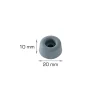 HOME it Dørstoppere*Dørstopper gummi Ø20 x 10 mm 5 stk.