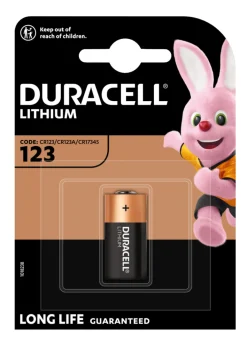 Duracell Batterier*High Power Litium 123 batteri 1-pk.