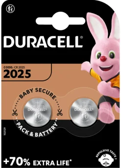 Duracell Knapcellebatterier*knapcellebatteri 2025 2-pk.
