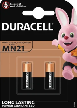 Duracell Batterier*MN21 alkaline batterier 2-pk.