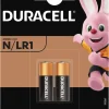 Duracell Batterier*Security N/LR1 alkaline batterier 2-pk.
