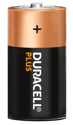 Duracell Batterier*Simply D alkaline batterier 2-pk.