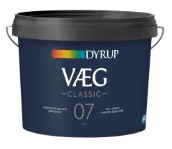 Dyrup Vægmaling*Væg Classic 7 9 liter Hvid