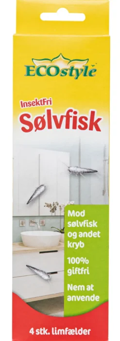 ECOstyle Fælder|Insektmidler*InsektFri Sølvfisk limfælde 4 stk.