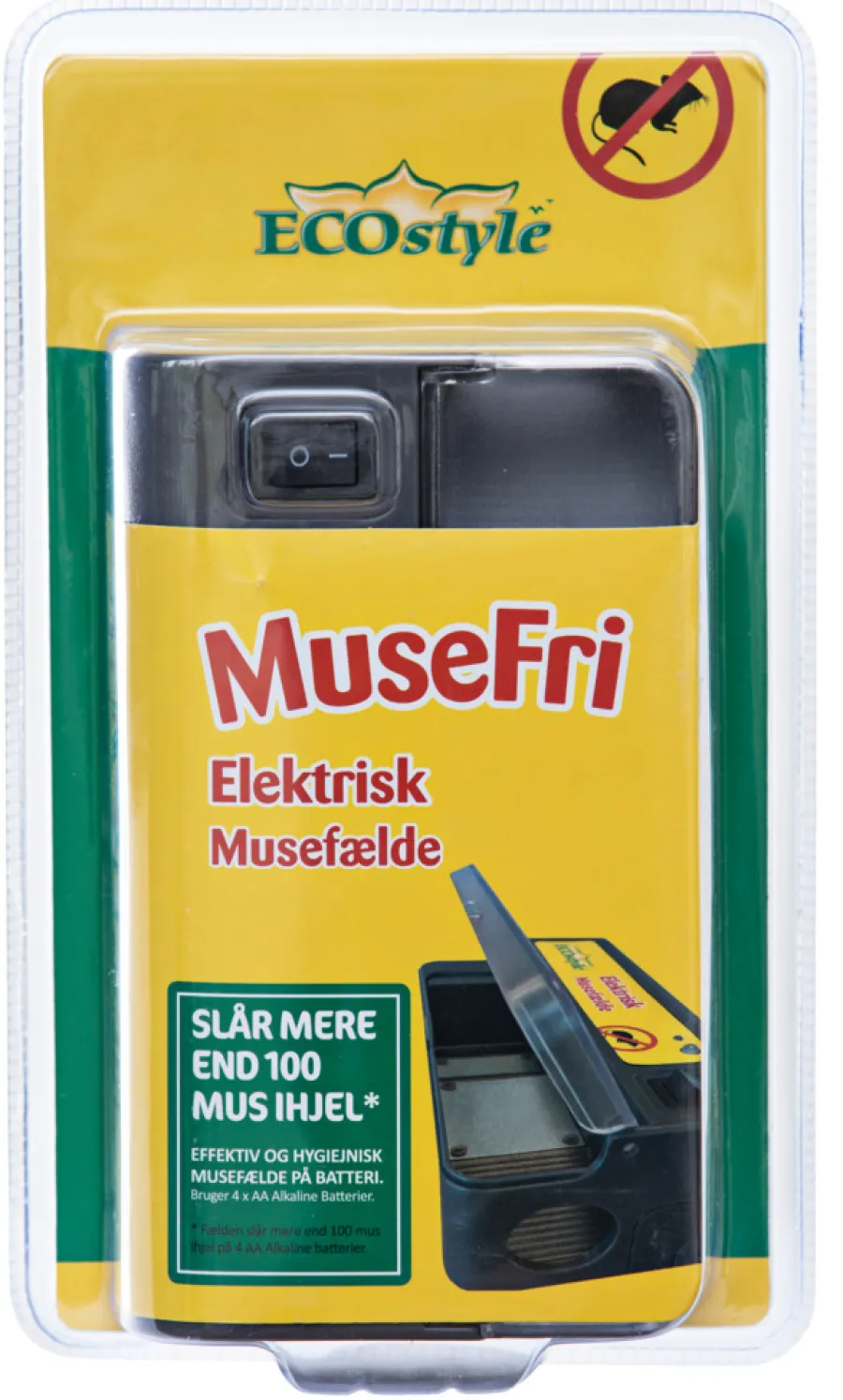 ECOstyle Fælder*MuseFri elektrisk musefælde