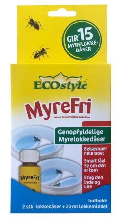 ECOstyle Insektmidler*MyreFri genopfyldelig lokkedåse 2 stk.