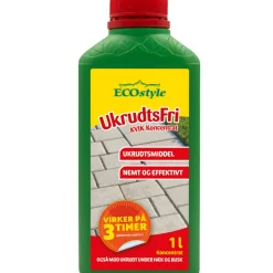 ECOstyle Ukrudtsmidler*UkrudtsFri KVIK Koncentrat 1 liter