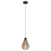 Eglo Loftlamper*Adwickle pendel Ø14,5 cm natur/sort