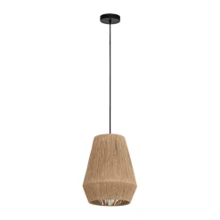 Eglo Loftlamper*Alderney pendel Ø30 cm natur/sort