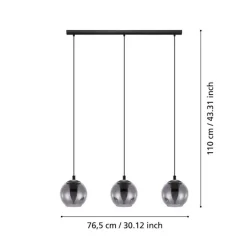 Eglo Loftlamper*Ariscani langbordspendel Sort