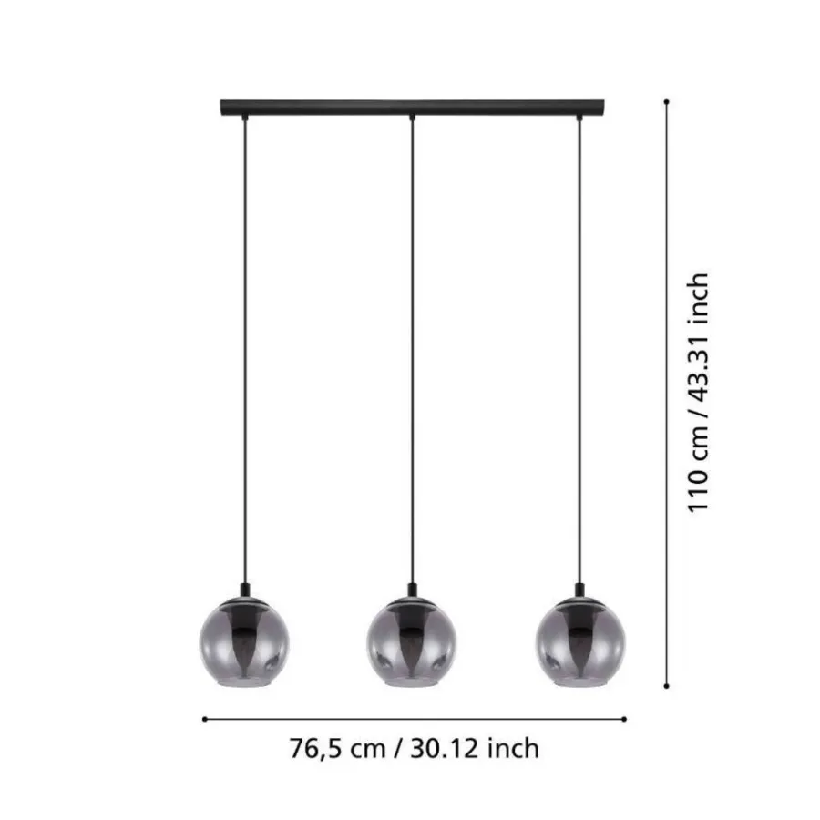 Eglo Loftlamper*Ariscani langbordspendel Sort