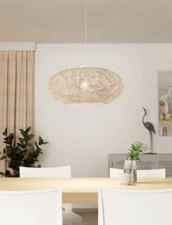 Eglo Loftlamper*Campilo pendel beige Ø45 cm