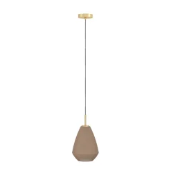 Eglo Loftlamper*Caprarola pendel sand/messingfinish Ø20 cm