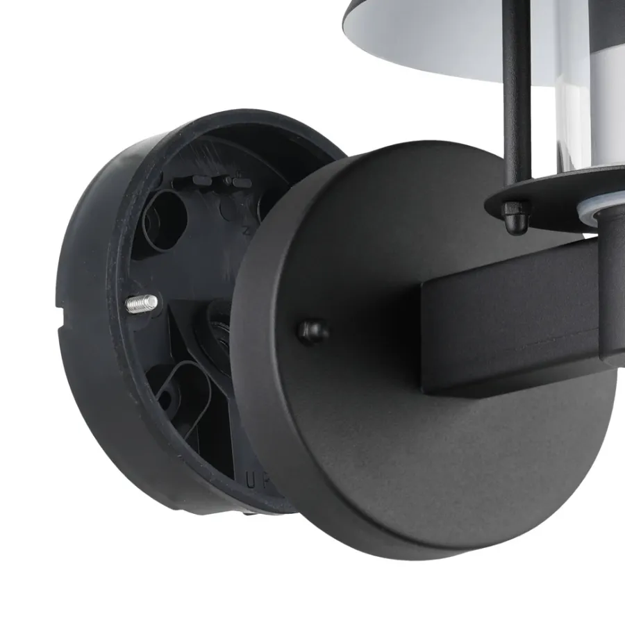 Eglo Udendørslamper*Chiappera væglampe Ø22 cm Sort/hvid