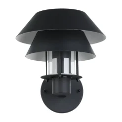 Eglo Udendørslamper*Chiappera væglampe Ø22 cm Sort/hvid