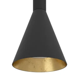 Eglo Loftlamper*Cortaderas pendel Ø9,5 cm Sort/guld