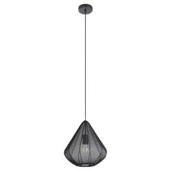 Eglo Loftlamper*Dolwen pendel Ø33,5 cm Sort