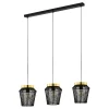 Eglo Loftlamper*Escandidos langbordspendel sort/guld