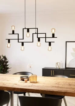 Eglo Loftlamper*Fembard langbordspendel sort