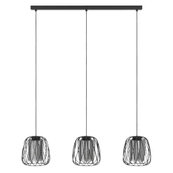 Eglo Loftlamper*Floresta langbordspendel sort/glas