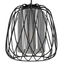 Eglo Loftlamper*Floresta langbordspendel sort/glas
