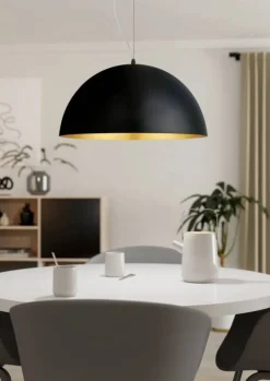 Eglo Loftlamper*Gaetano 1 pendel Ø53 cm Sort/guld