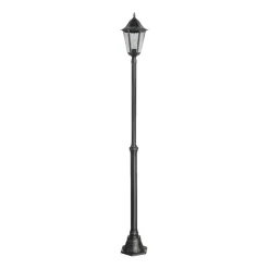 Eglo Udendørslamper*Navedo standerlampe sort/sølv 200 cm Sort og sølv